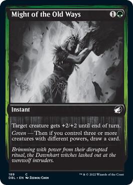 Might of the Old Ways [Innistrad: Double Feature] 189