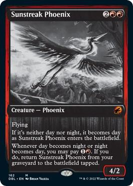 Sunstreak Phoenix [Innistrad: Double Feature] 162