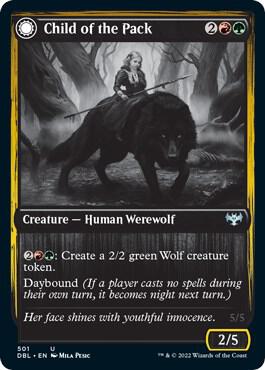 Child of the Pack [Innistrad: Double Feature] 501