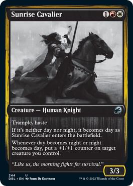 Sunrise Cavalier [Innistrad: Double Feature] 244