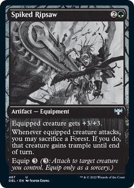 Spiked Ripsaw [Innistrad: Double Feature] 487