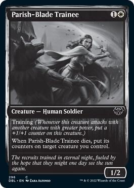 Parish-Blade Trainee [Innistrad: Double Feature] 296