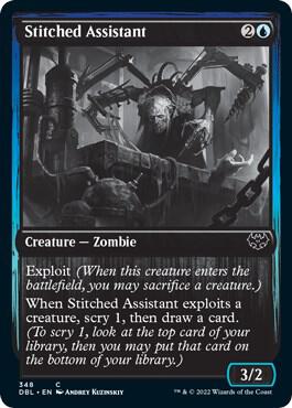 Stitched Assistant [Innistrad: Double Feature] 348