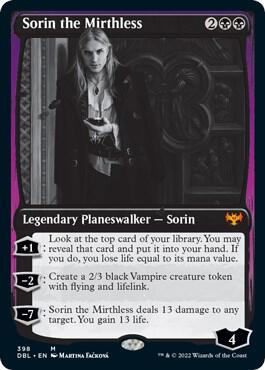 Sorin the Mirthless [Innistrad: Double Feature] 398