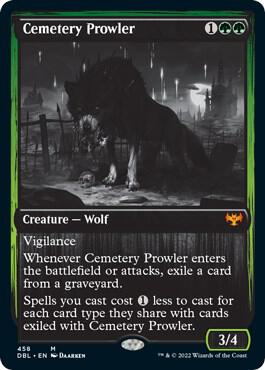 Cemetery Prowler [Innistrad: Double Feature] 458