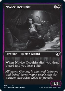Novice Occultist [Innistrad: Double Feature] 117