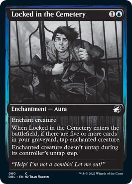 Locked in the Cemetery [Innistrad: Double Feature] 60