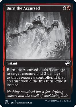 Burn the Accursed [Innistrad: Double Feature] 132