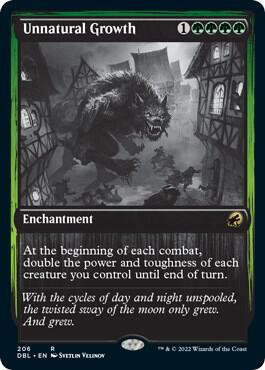 Unnatural Growth [Innistrad: Double Feature] 206