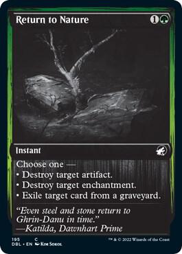 Return to Nature [Innistrad: Double Feature] 195