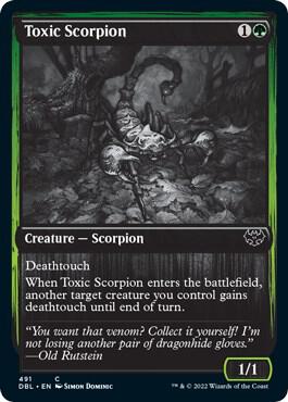 Toxic Scorpion [Innistrad: Double Feature] 491