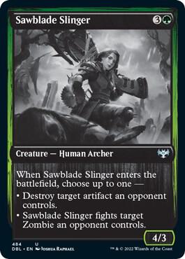 Sawblade Slinger [Innistrad: Double Feature] 484