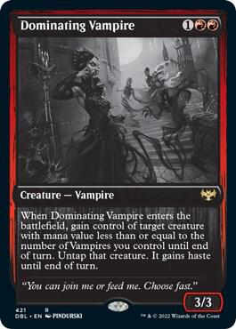 Dominating Vampire [Innistrad: Double Feature] 421