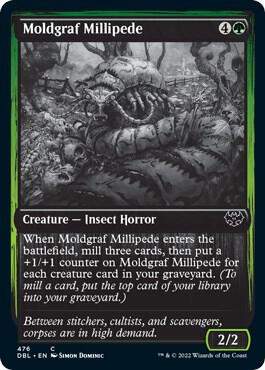 Moldgraf Millipede [Innistrad: Double Feature] 476