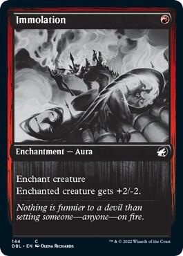 Immolation [Innistrad: Double Feature] 144