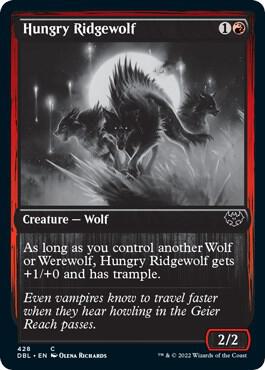 Hungry Ridgewolf [Innistrad: Double Feature] 428