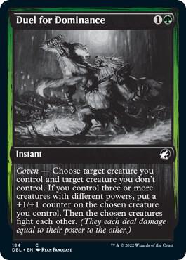 Duel for Dominance [Innistrad: Double Feature] 184