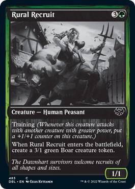 Rural Recruit [Innistrad: Double Feature] 483