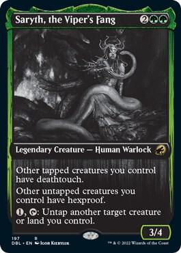 Saryth, the Viper's Fang [Innistrad: Double Feature] 197