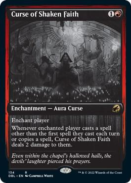 Curse of Shaken Faith [Innistrad: Double Feature] 134
