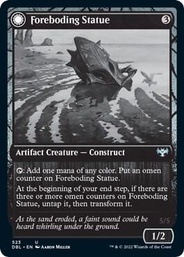 Foreboding Statue [Innistrad: Double Feature] 523