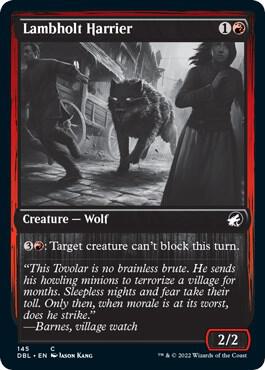 Lambholt Harrier [Innistrad: Double Feature] 145