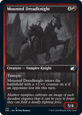 Mounted Dreadknight [Innistrad: Double Feature] 150
