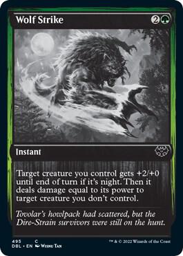 Wolf Strike [Innistrad: Double Feature] 495