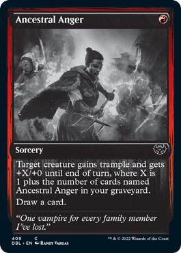 Ancestral Anger [Innistrad: Double Feature] 409