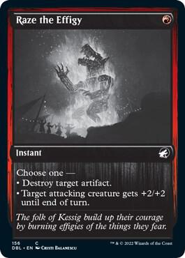 Raze the Effigy [Innistrad: Double Feature] 156