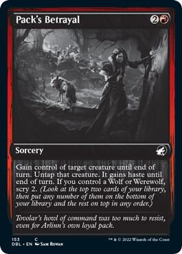 Pack's Betrayal [Innistrad: Double Feature] 153