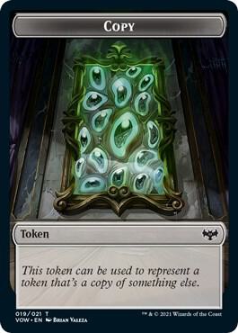 Copy // Boar Double-Sided Token [Innistrad: Crimson Vow] 19 // 12