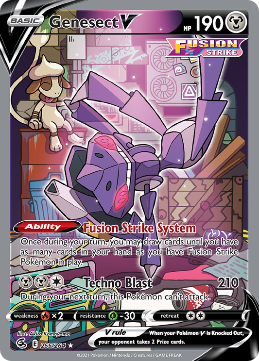 Genesect V - 255/264 Fusion Strike