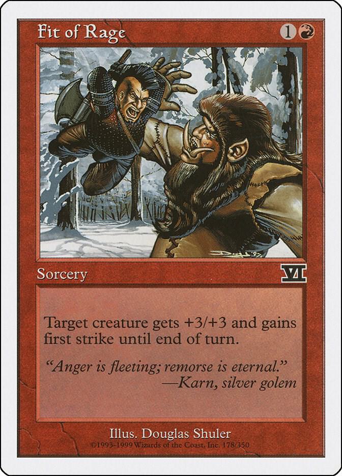 Fit of Rage [Classic Sixth Edition] 178