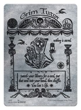 Grim Tutor (Silver Laminate) [Secret Lair Drop Series] 365