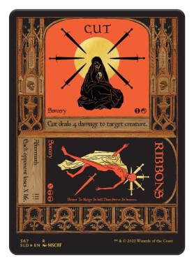 Cut // Ribbons (Foil Etched) (Gold) [Secret Lair Drop Series] 367