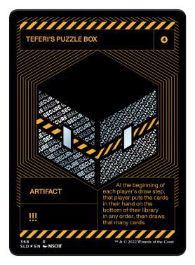 Teferi's Puzzle Box (Silver Laminate) [Secret Lair Drop Series] 368