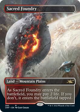 Sacred Foundry (Borderless) [Unfinity] 285