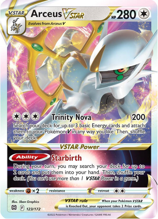 Arceus VSTAR [SWSH09: Brilliant Stars] 123/172