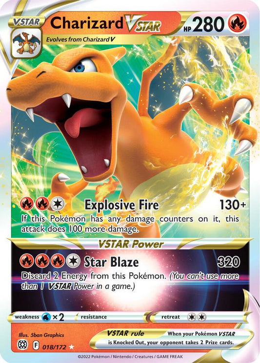 Charizard VSTAR [SWSH09: Brilliant Stars] 018/172