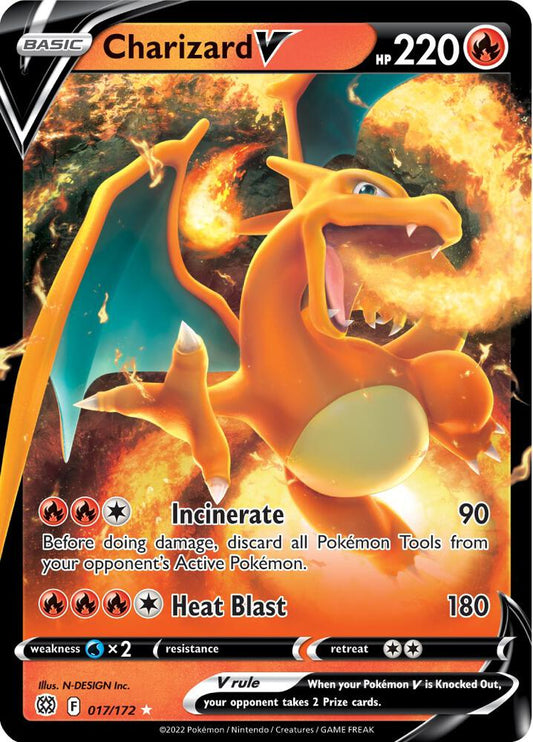 Charizard V [SWSH09: Brilliant Stars] 017/172