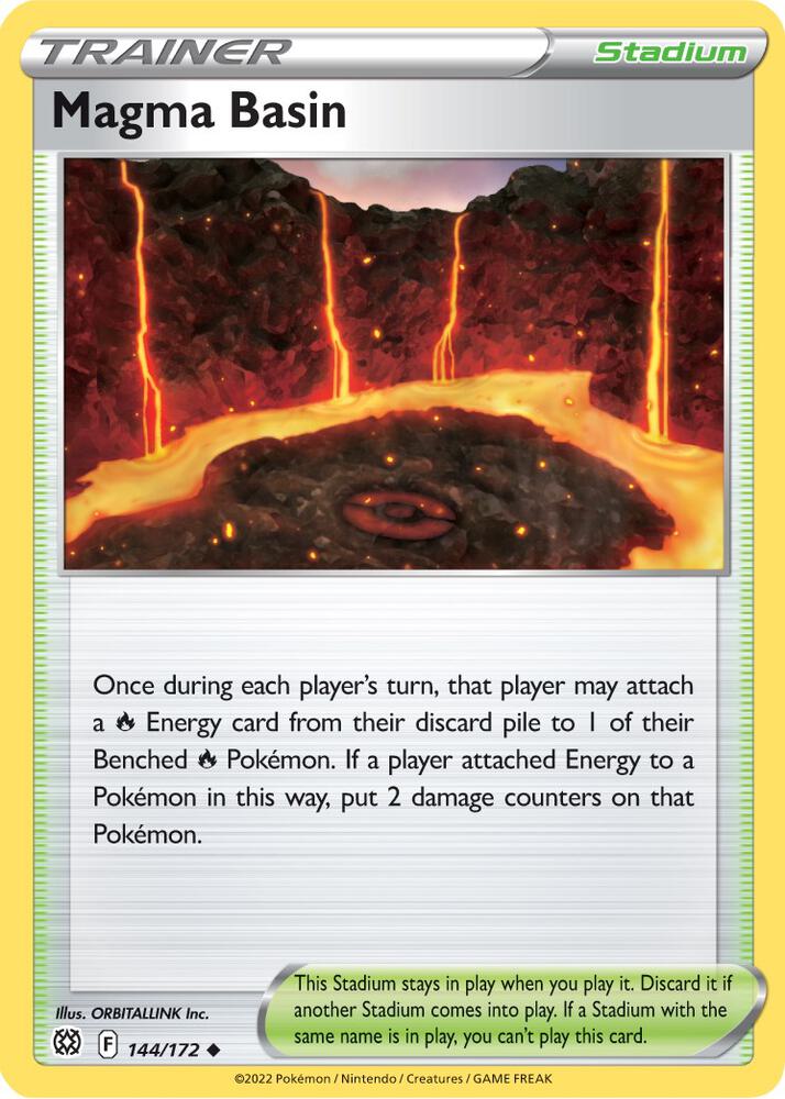 Magma Basin [SWSH09: Brilliant Stars] 144/172