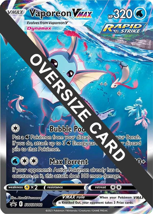 Vaporeon VMAX - SWSH182 [Jumbo Cards] SWSH182