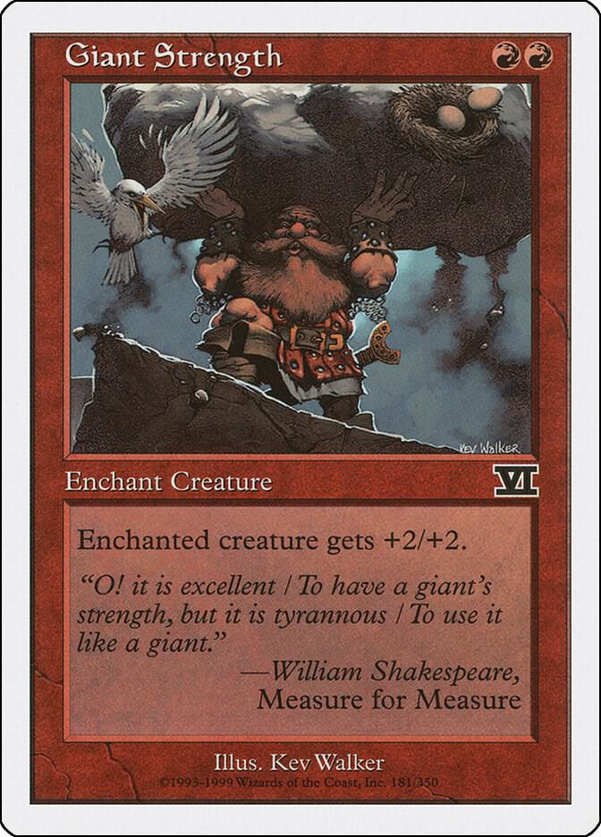 Giant Strength [Classic Sixth Edition] 181