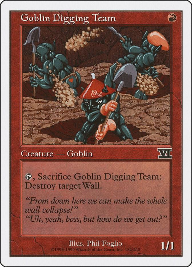 Goblin Digging Team [Classic Sixth Edition] 182
