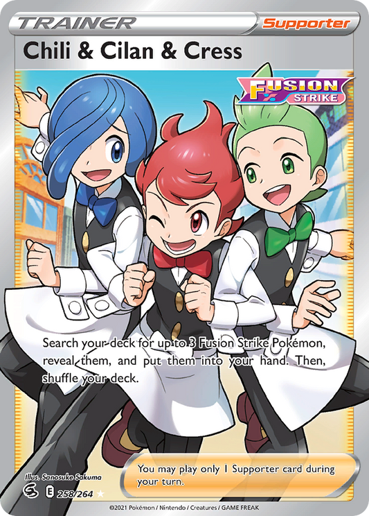 Chili & Cilan & Cress - 258/264 Fusion Strike