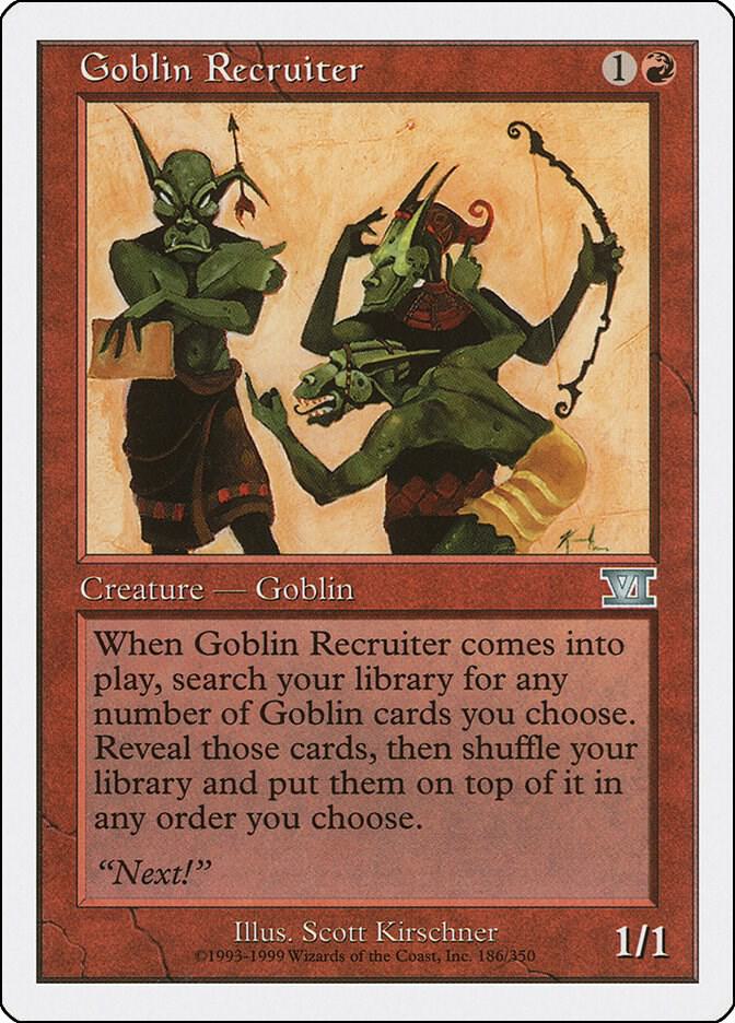 Goblin Recruiter [Classic Sixth Edition] 186