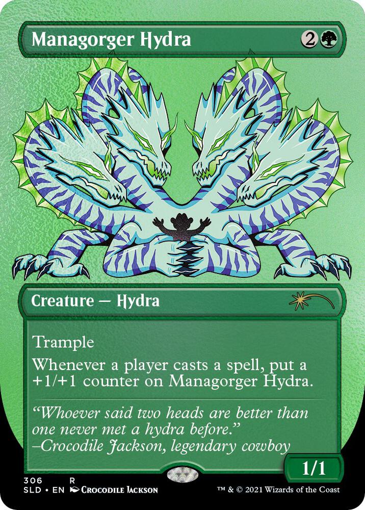 Managorger Hydra (Foil Etched) [Secret Lair Drop Series] 306
