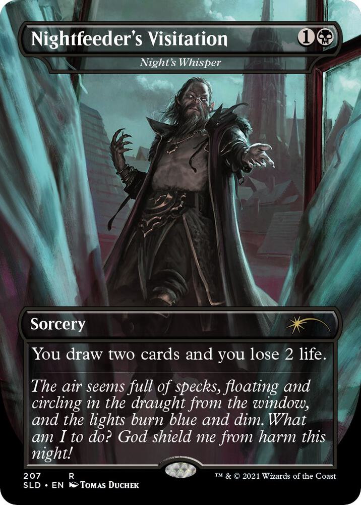 Nightfeeder's Visitation - Night's Whisper [Secret Lair Drop Series] 207
