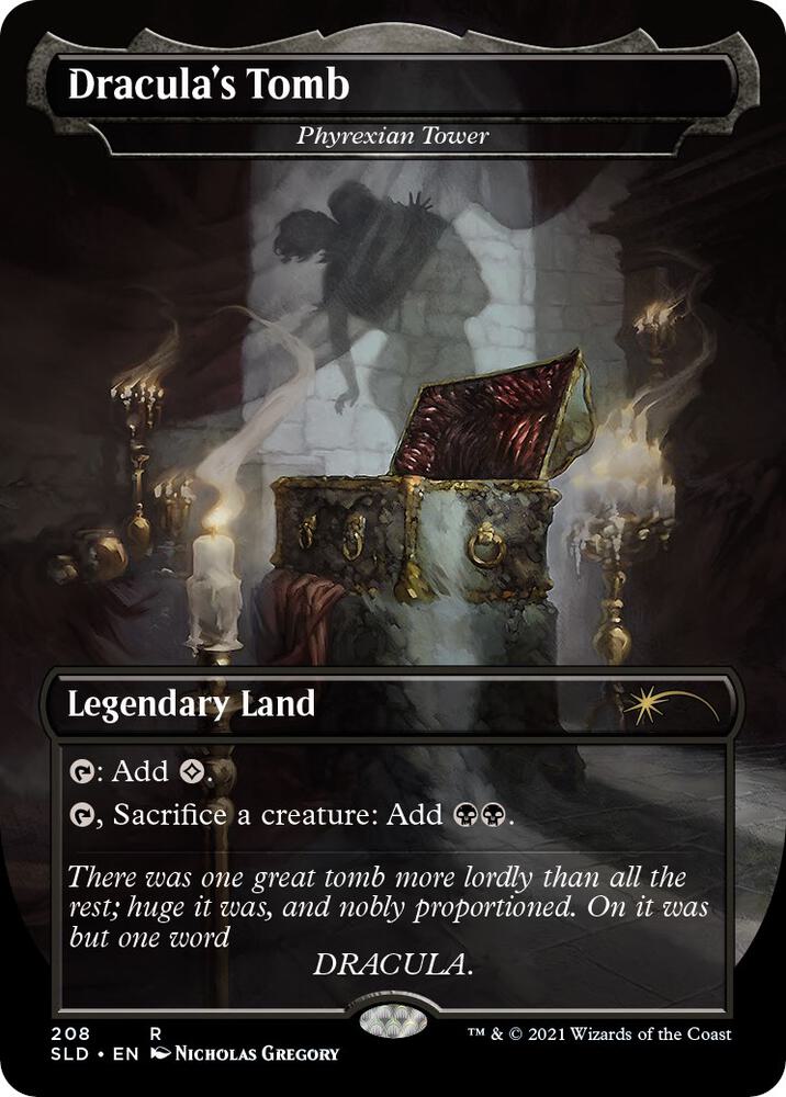 Dracula's Tomb - Phyrexian Tower [Secret Lair Drop Series] 208